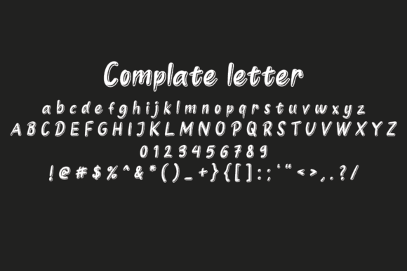 Hello Many Font PNG with transparent background - Preview 3