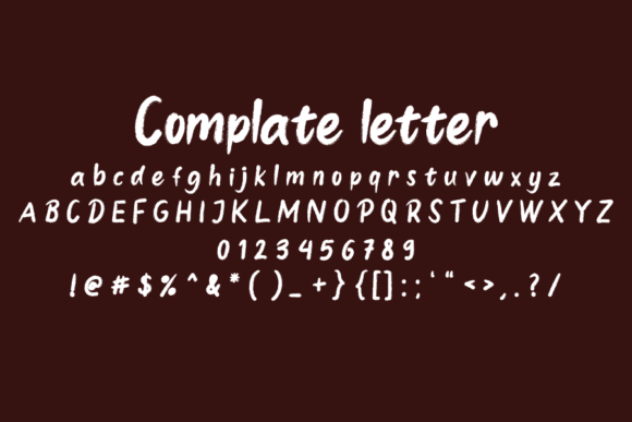Humble Jumble Font - Preview 3