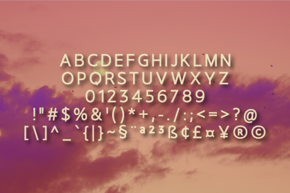 Karthur Font PNG with transparent background - Preview 1