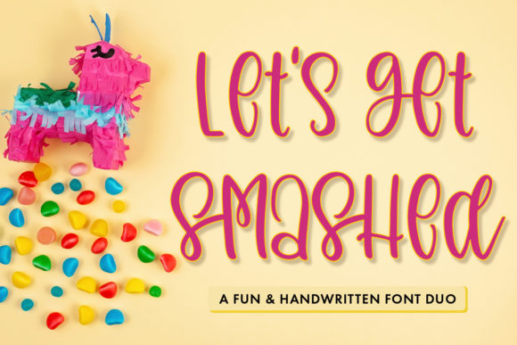 Los Pinata Font PNG with transparent background - Preview 1
