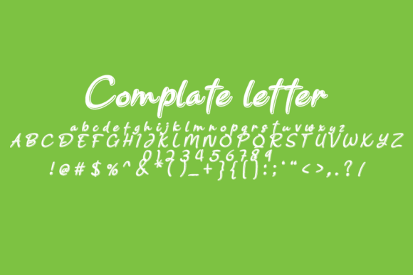 Love Live Font PNG with transparent background - Preview 3