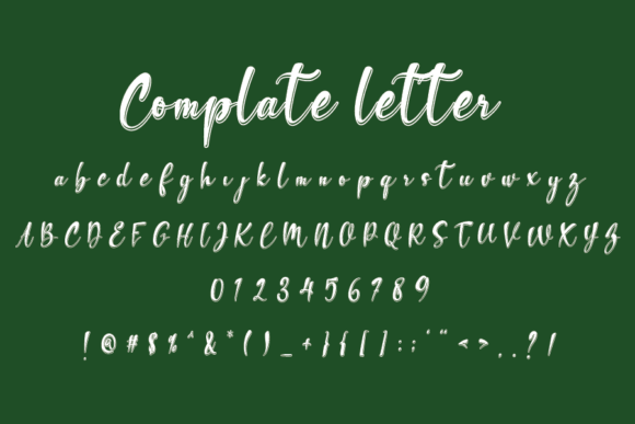 Love by Love Font PNG with transparent background - Preview 3