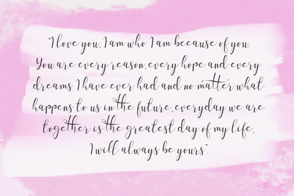 Marllisha Font PNG with transparent background - Preview 2
