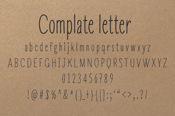Minimallove Font PNG with transparent background - Preview 3