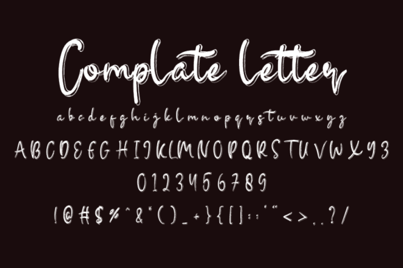 Monday Moments Font PNG with transparent background - Preview 3