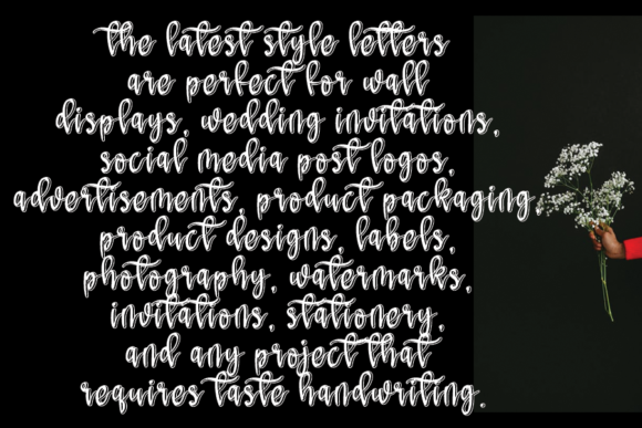 Monograph Font PNG with transparent background - Preview 2