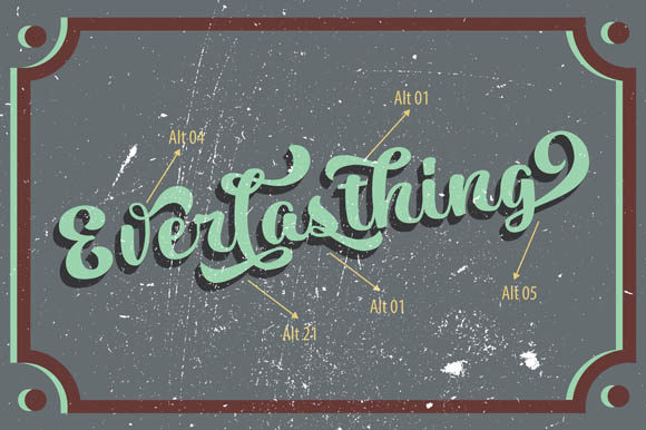 Pilopy Font PNG with transparent background - Preview 2