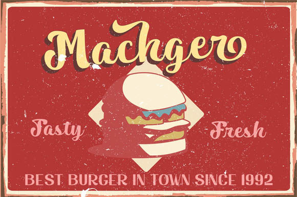 Pilopy Font PNG with transparent background - Preview 3