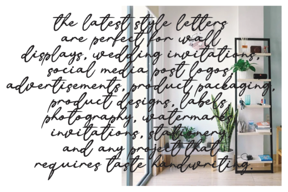 Reflecting Font PNG with transparent background - Preview 2