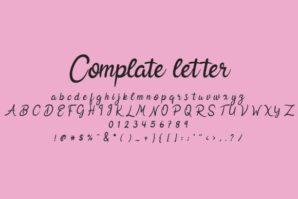 Rollyna Font PNG with transparent background - Preview 3