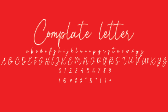 Silhouette Font PNG with transparent background - Preview 2