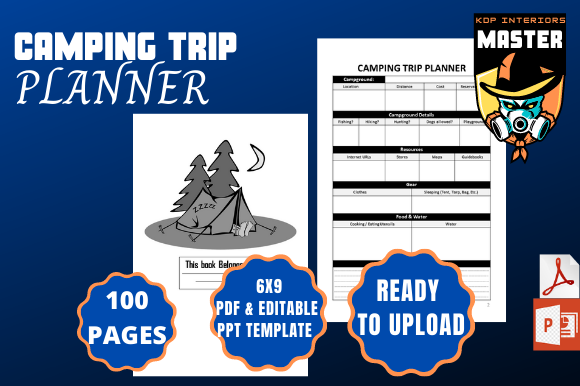 Camping Trip Planner (KDP Interior)