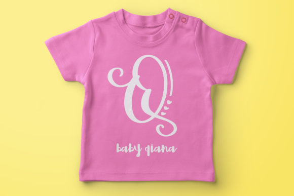 Amorah Monogram Font - Preview 4