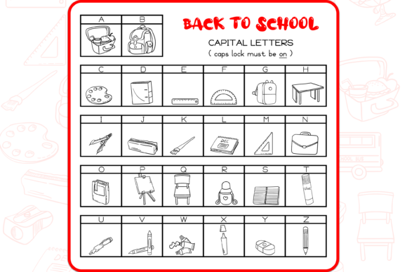 Back to School Font - Preview 1