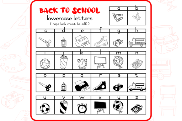 Back to School Font - Preview 2