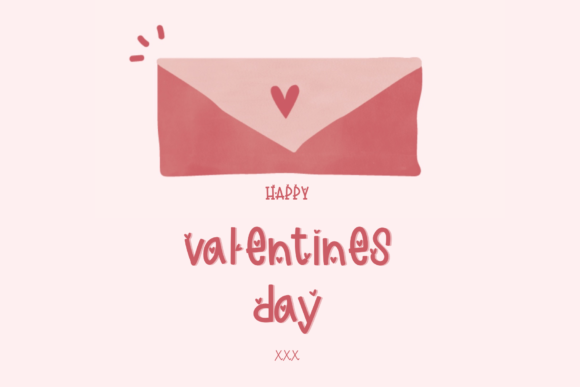 Be Mine Love Font - Preview 6