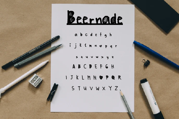 Beernade Font - Preview 2