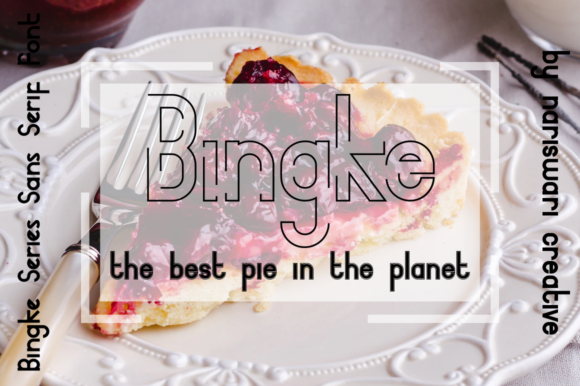Bingke Font - Preview 2