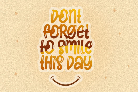 Brown Sugar Font - Preview 3
