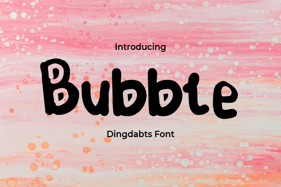 Bubble Font - Preview 2