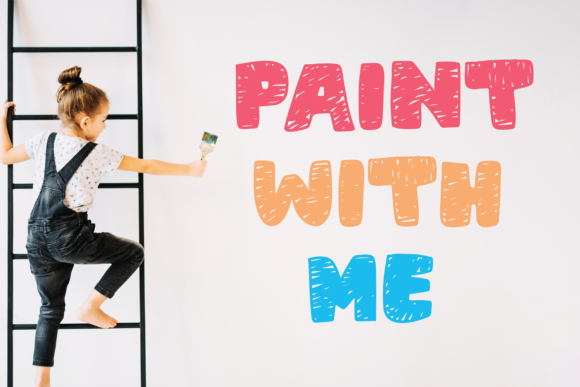 Chalk Sketch Font - Preview 5