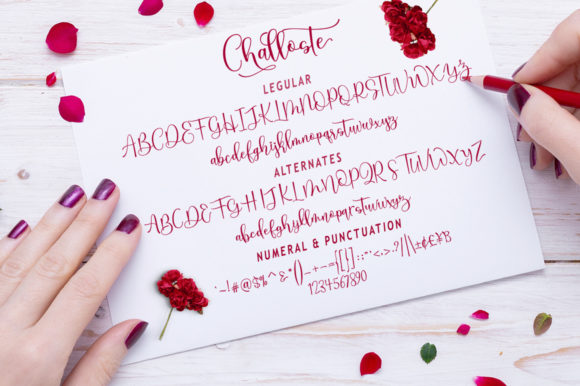 Challoste Font - Preview 4