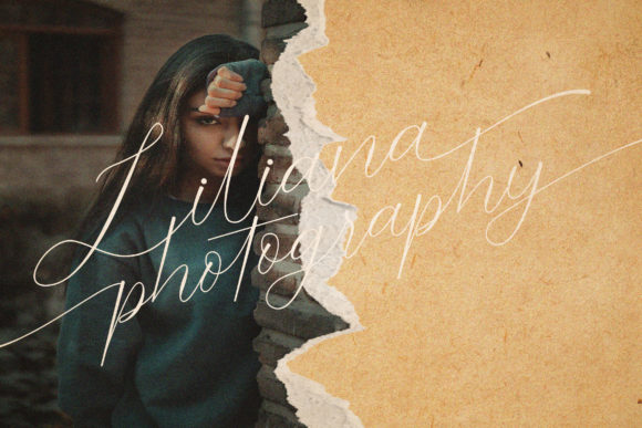 Dramatic Style Font PNG with transparent background - Preview 1