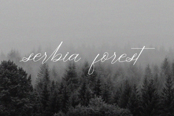 Dramatic Style Font PNG with transparent background - Preview 5
