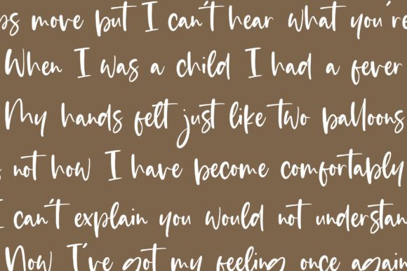 Eastwood Font PNG with transparent background - Preview 4