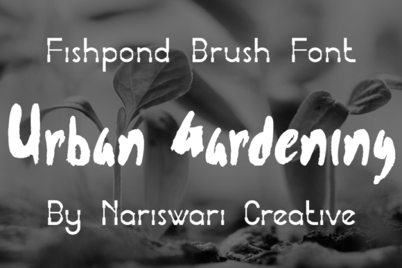 Fishpond Font - Preview 1