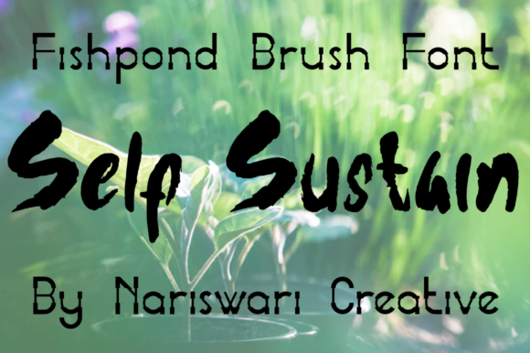 Fishpond Font - Preview 2