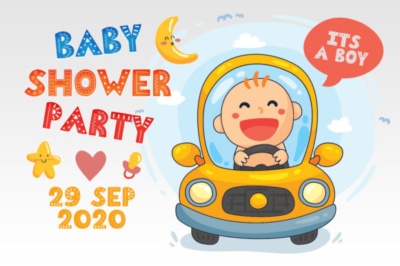 Funny Kids Party Font - Preview 1