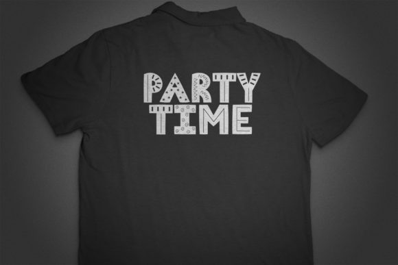 Funny Kids Party Font - Preview 4