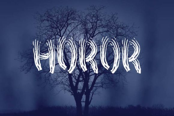 Halloween Font - Preview 1