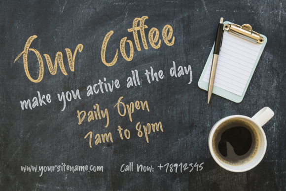 Handwritten Chalk Font - Preview 2