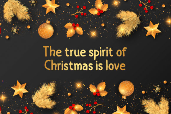 Hello Christmas Font - Preview 1