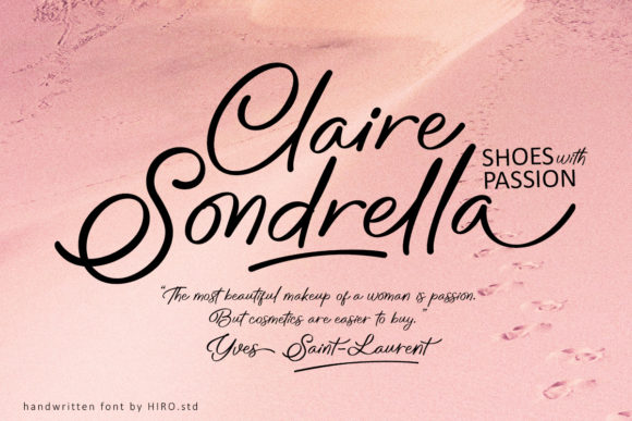 Love Conchetta Font PNG with transparent background - Preview 3