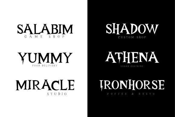 Magic Wonderland Font PNG with transparent background - Preview 4