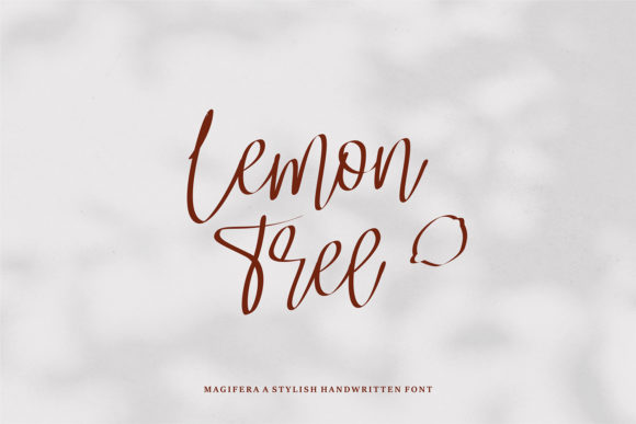 Magifera Font PNG with transparent background - Preview 1