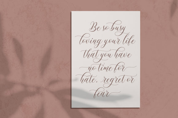 Mockingbird Font PNG with transparent background - Preview 4
