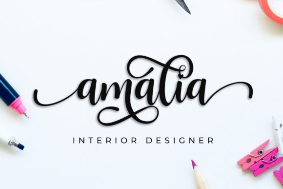 Nattasha Font PNG with transparent background - Preview 3