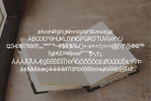 Nyatet Font PNG with transparent background - Preview 2