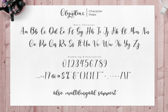 Olyndia Font PNG with transparent background - Preview 6
