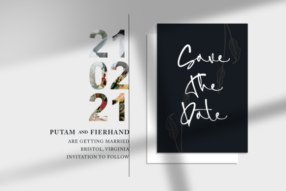 Simfony Sign Font PNG with transparent background - Preview 3