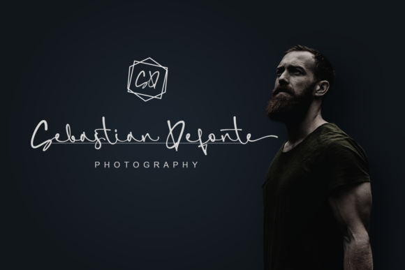 Simfony Sign Font PNG with transparent background - Preview 5