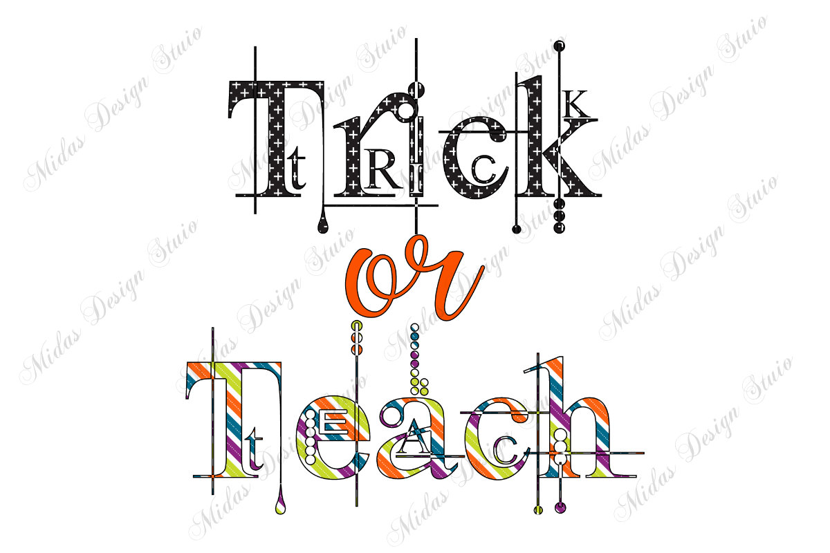 Sublimation - Trick or Teach Graphic by MidasStudio · Creative Fabrica