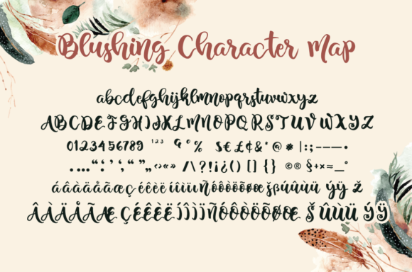 Blushing Font - Preview 3
