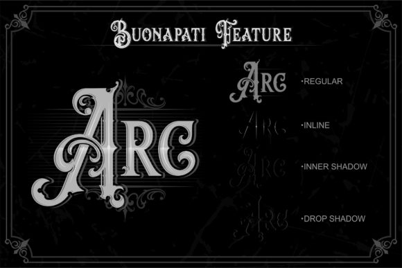 Buonapati Font - Preview 4