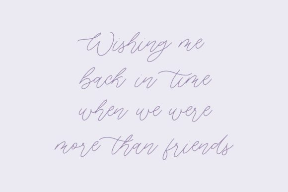 Fairy Lavender Font PNG with transparent background - Preview 1