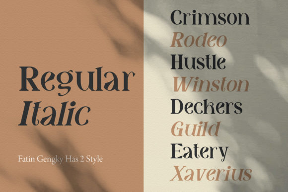 Fatin Gengky Font - Preview 1